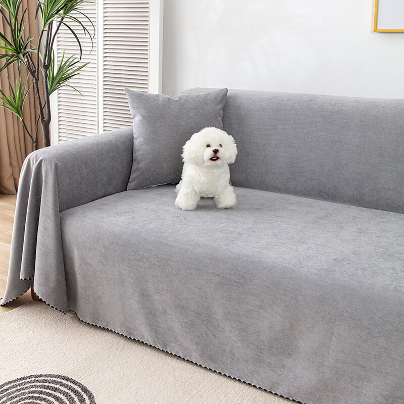 Mira – Solide Cord-Couverture de Protection pour Canapé en Cuir