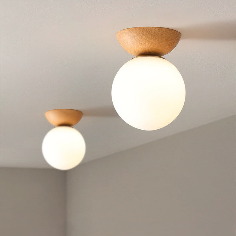 Nivara – Moderne Plafonnier en Bois