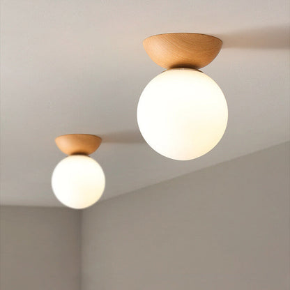 Nivara – Moderne Plafonnier en Bois