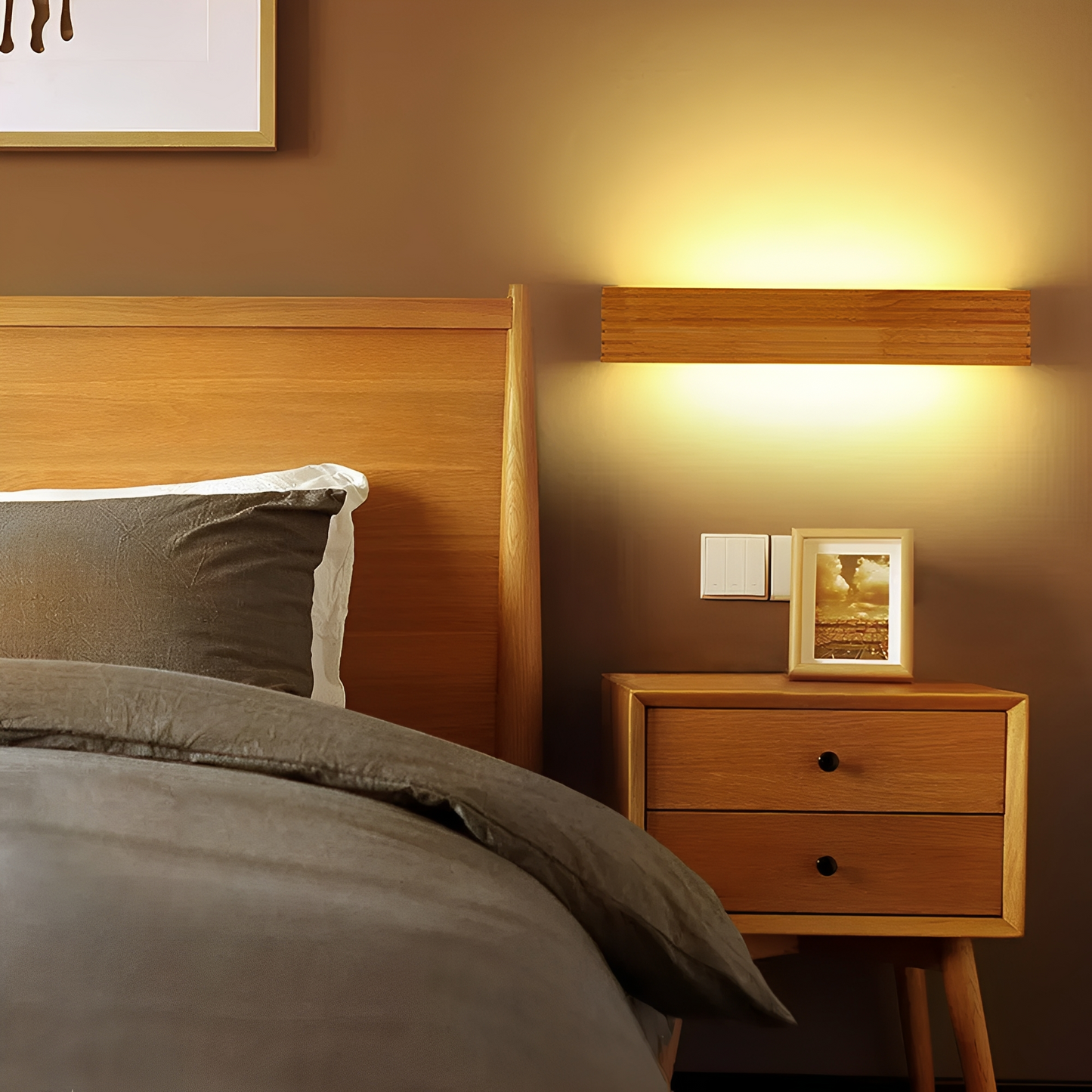 Eira – Simple Lampe Murale Nordique pour Salle de Bain