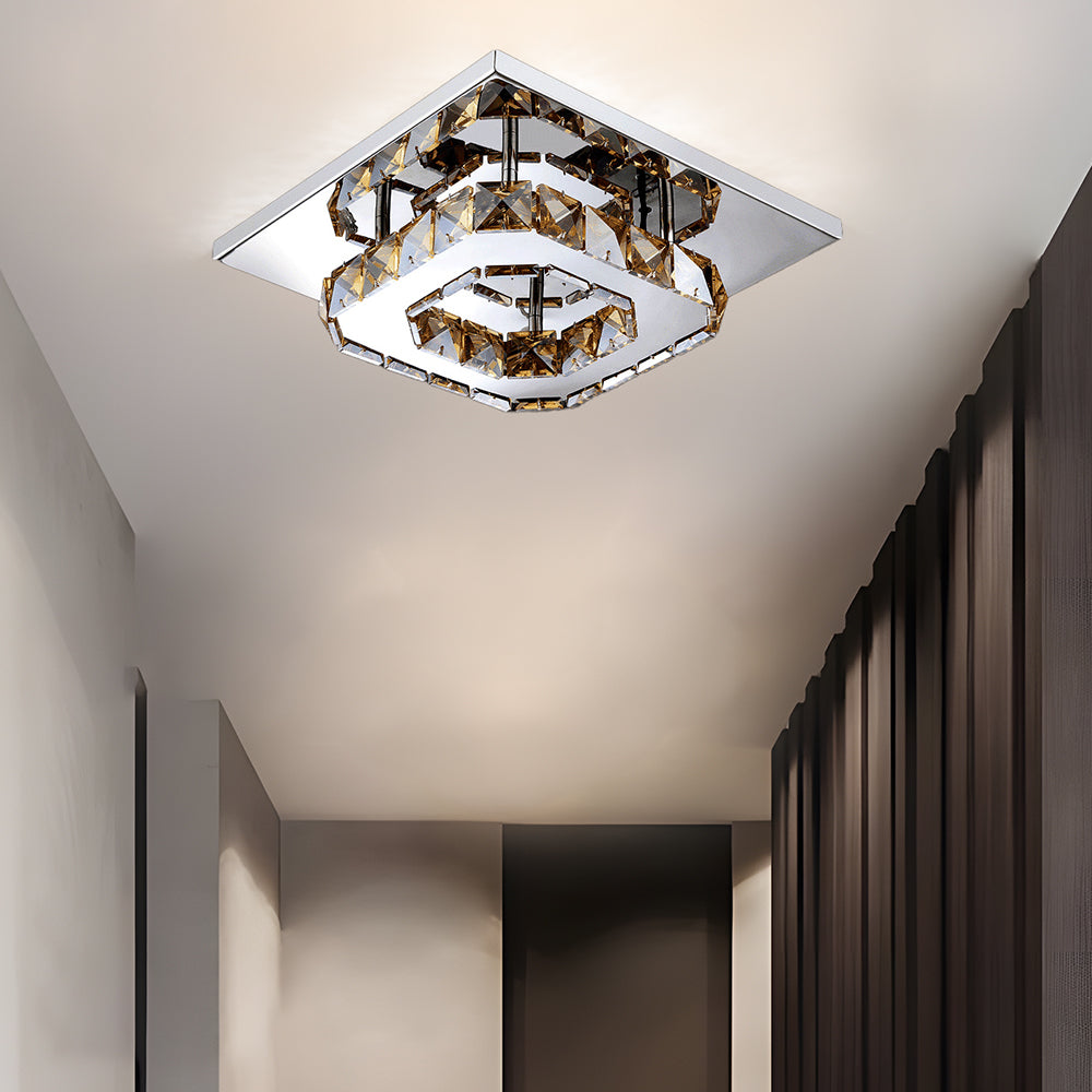 Astra – Plafonnier Cristal LED