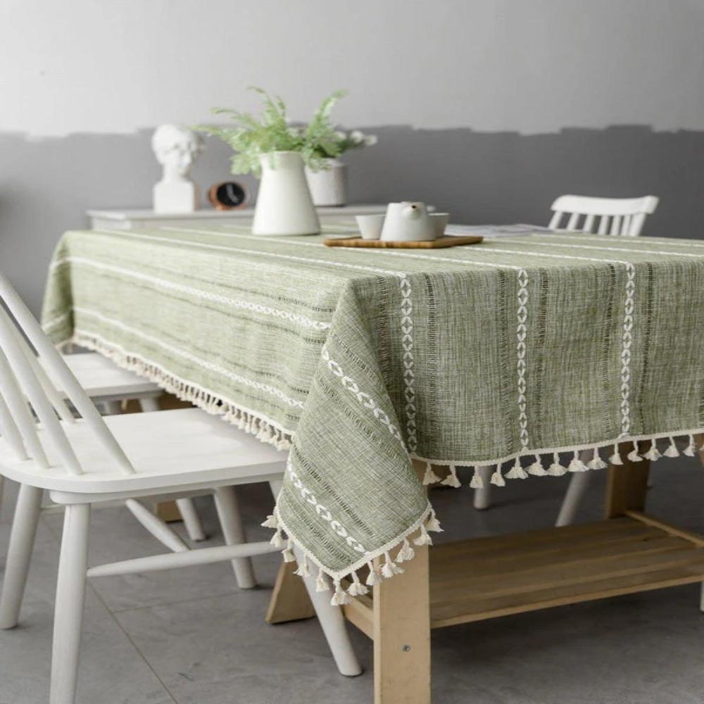 Bailey – Nappe élégante en coton-lin