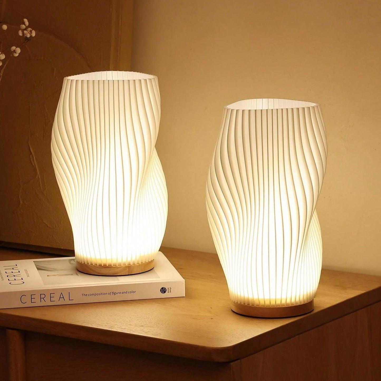 Nerea – Lampe de table moderne Wavecrest