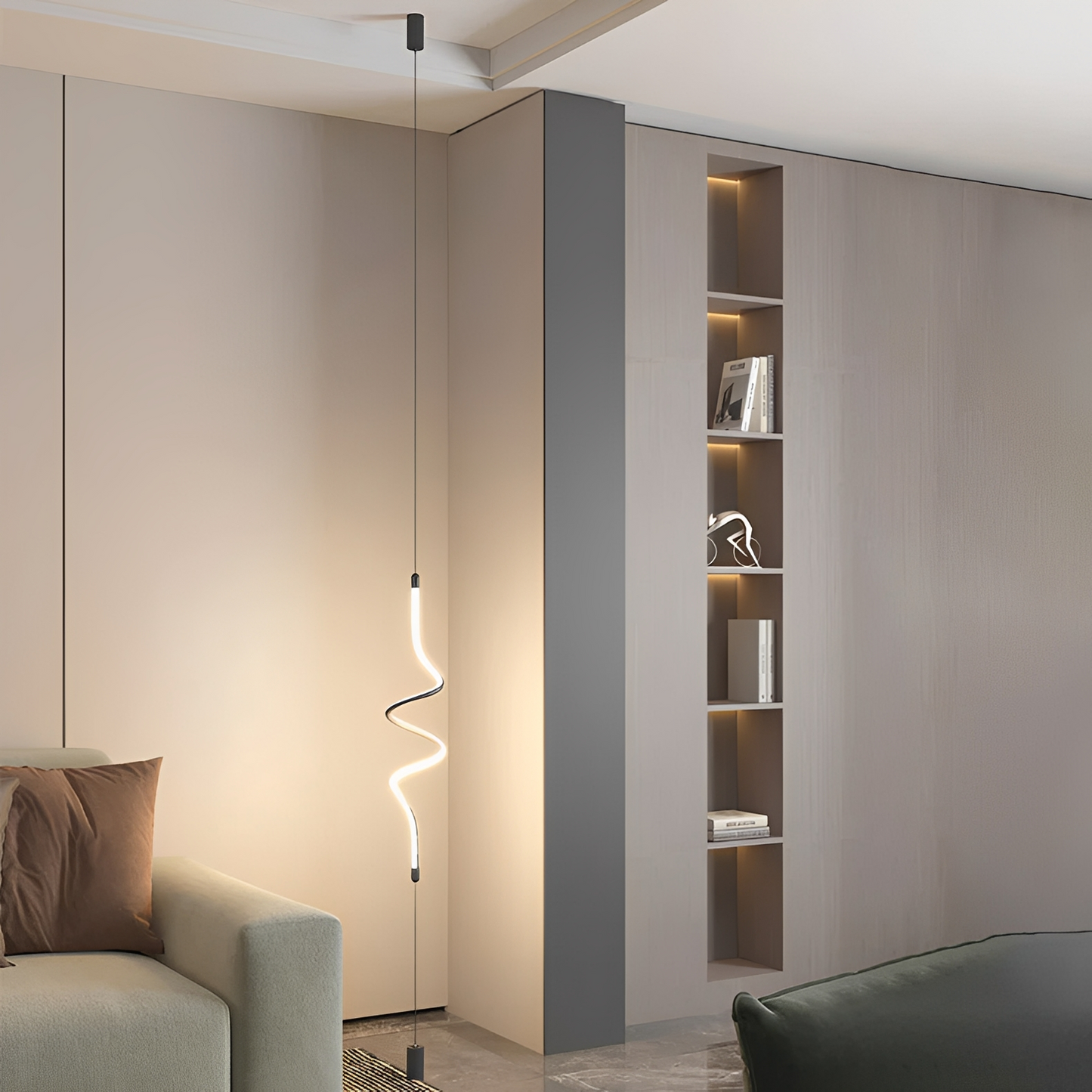 Norell – Lampadaire d'ambiance moderne