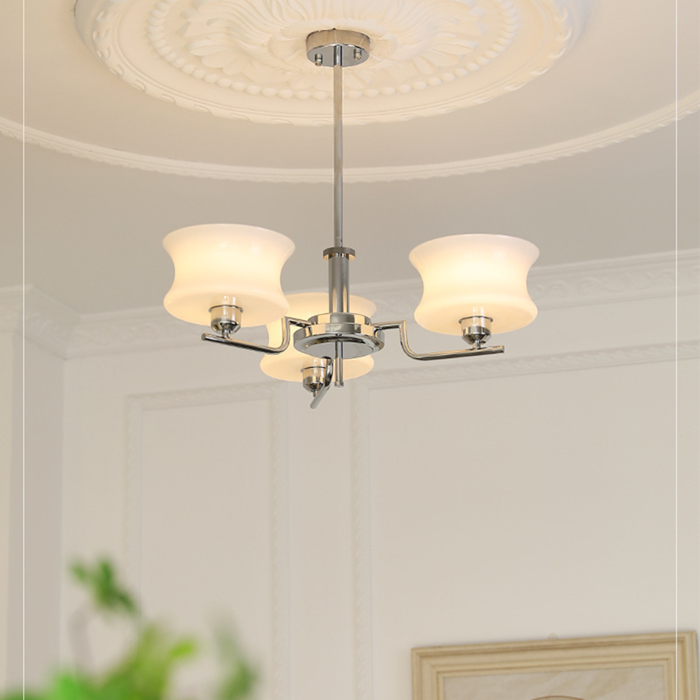 Belue – Lustre moderne en laiton et en verre