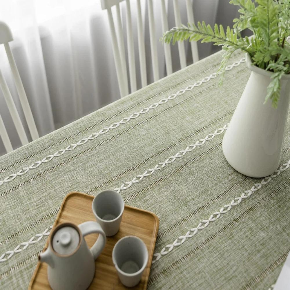 Bailey – Nappe élégante en coton-lin