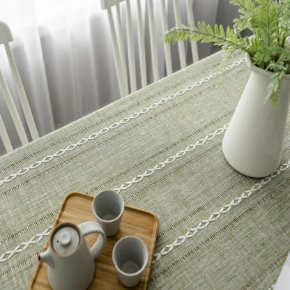 Bailey – Nappe élégante en coton-lin