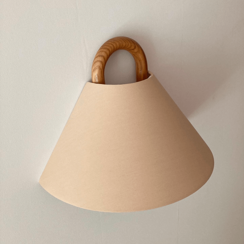 Aurelia – Lampe Murale LED en Bois de Hêtre