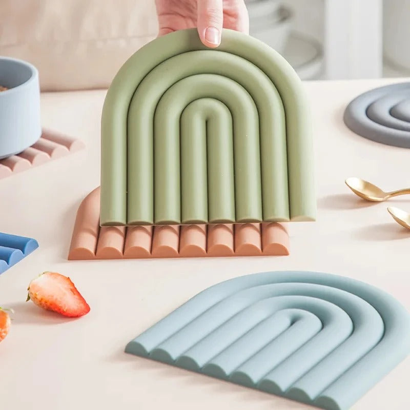 Nayla – Sous-plat en silicone résistant à la chaleur