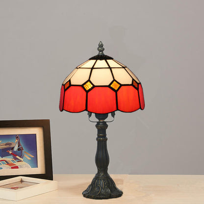 Seraphina – Lampe de table en verre Tiffany vintage