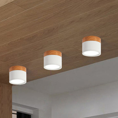 Lumi – Plafonnier Cylindrique Style Nordique