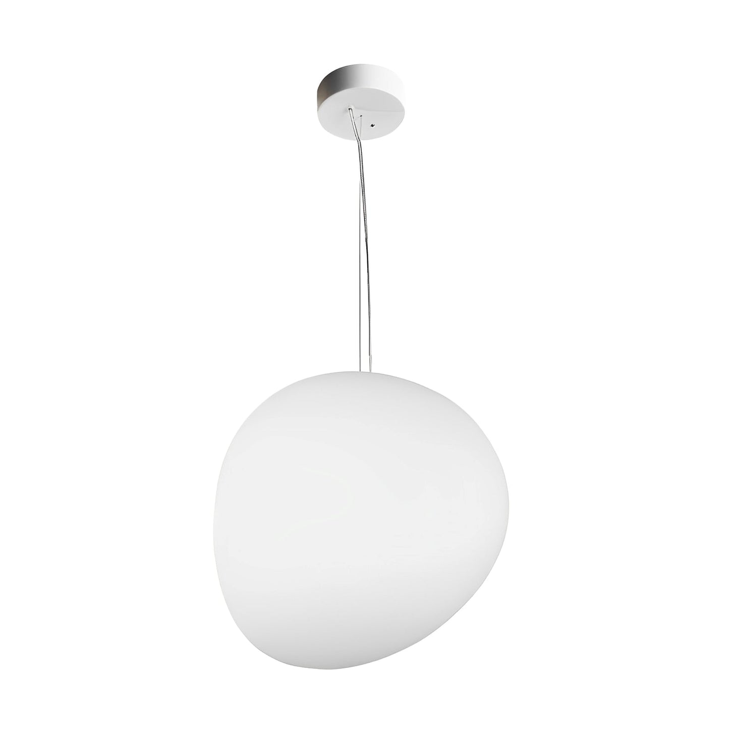 Olivia – Suspension en verre effet galet