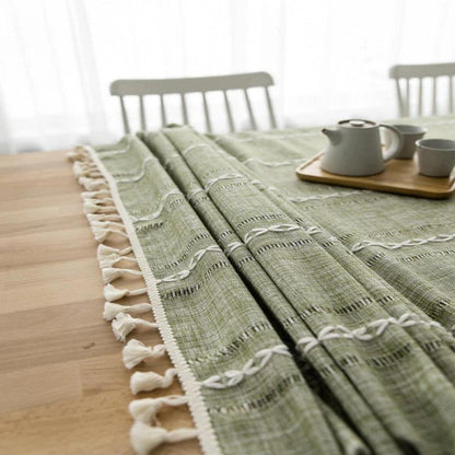 Bailey – Nappe élégante en coton-lin