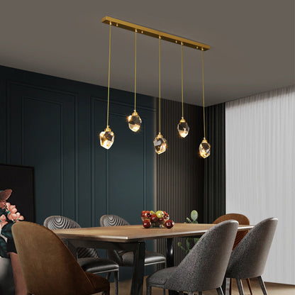 Alberia – Lustre en cristal nordique