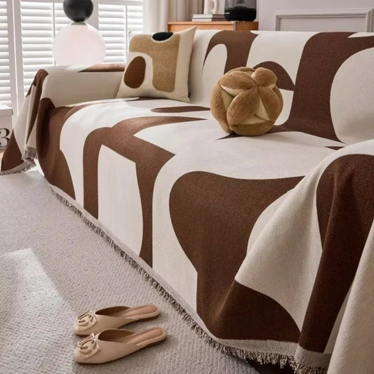 Nerie – Housse de canapé en chenille luxueuse