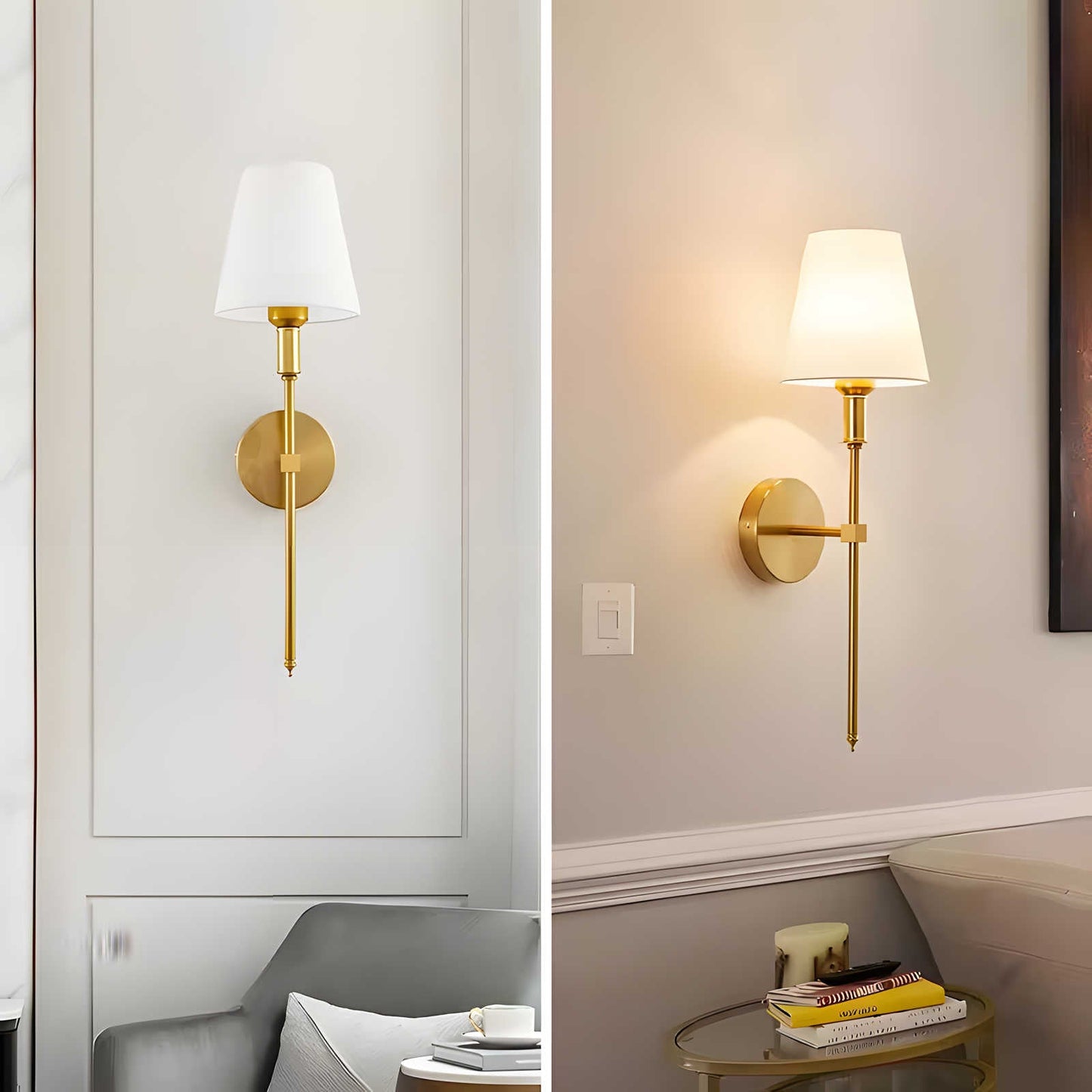 LumiMur – Appliques LED sans fil