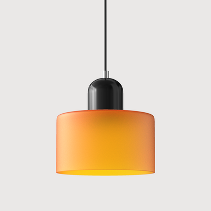 Gelly – Lampe Suspendue en Verre Rond dans le Style Cream Wind
