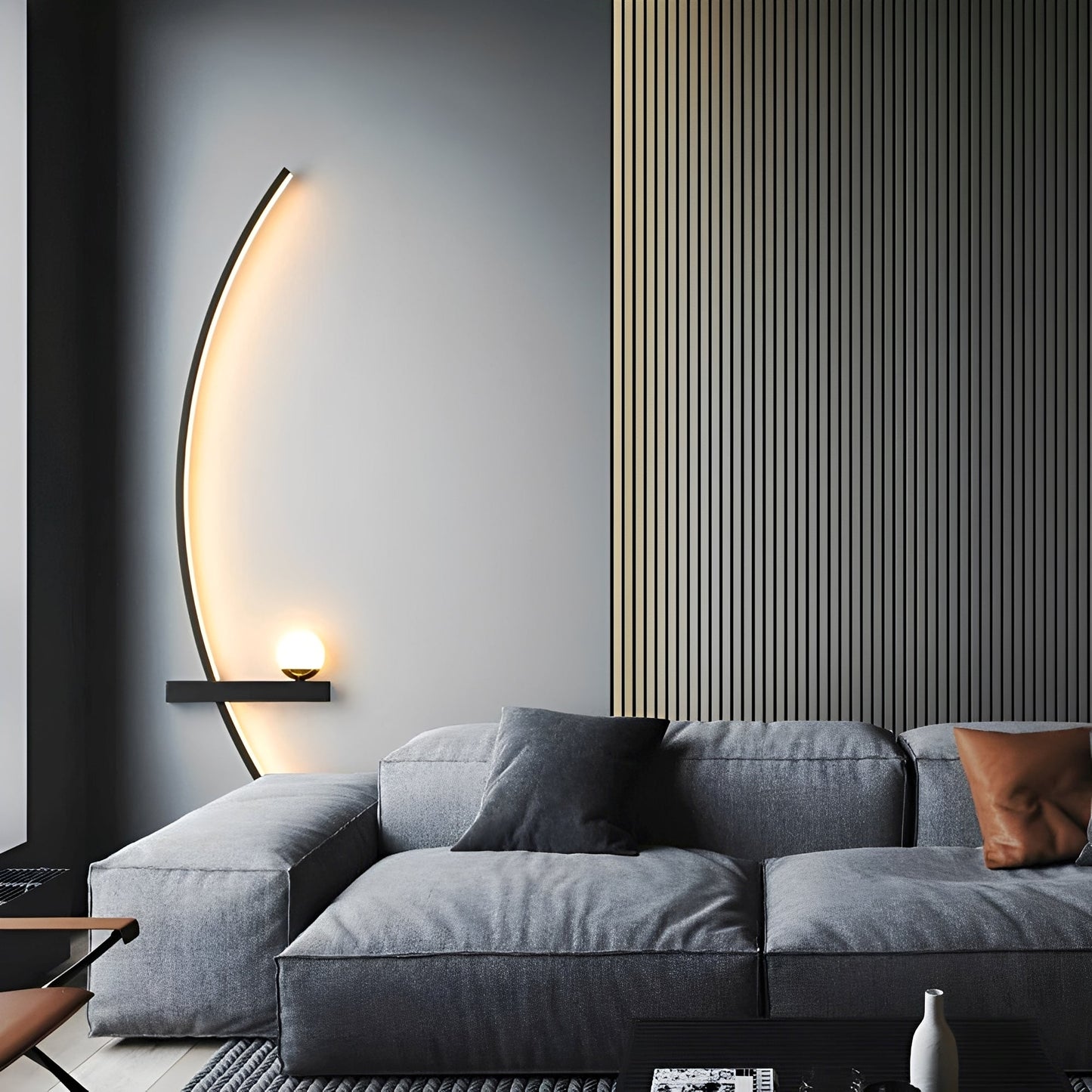 Fineas – Applique Murale Moderne à Grille