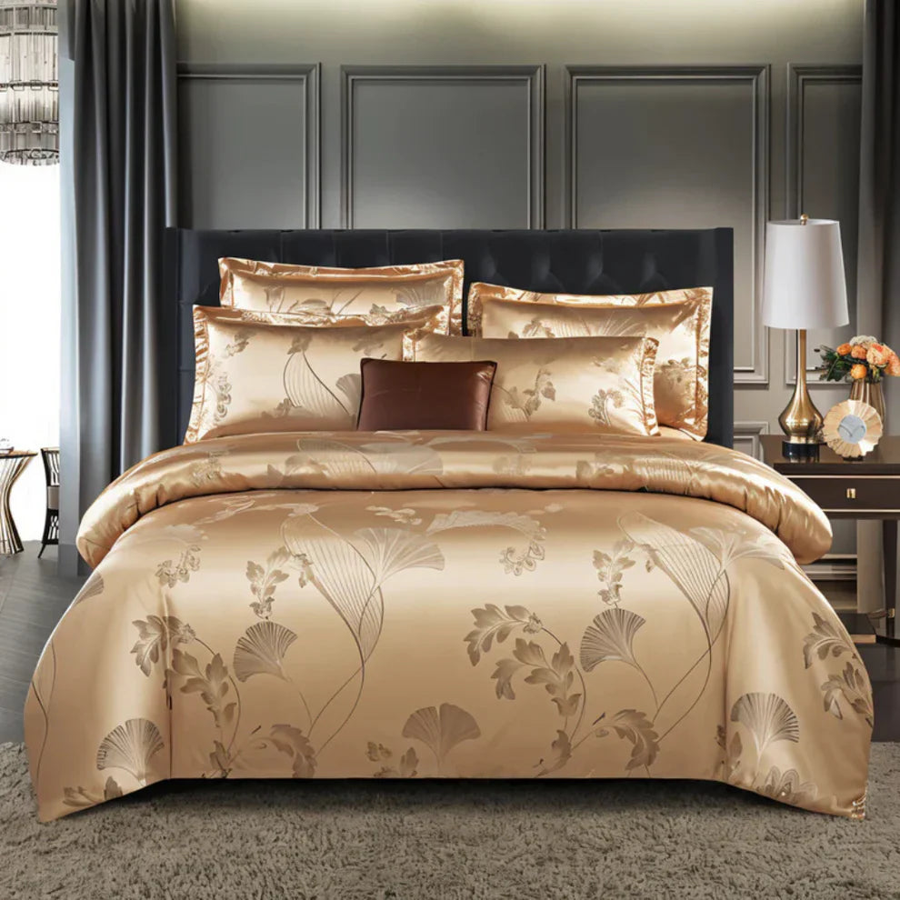 Sanya – Housse de couette en satin élégante