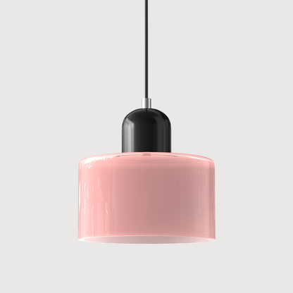 Gelly – Lampe Suspendue en Verre Rond dans le Style Cream Wind