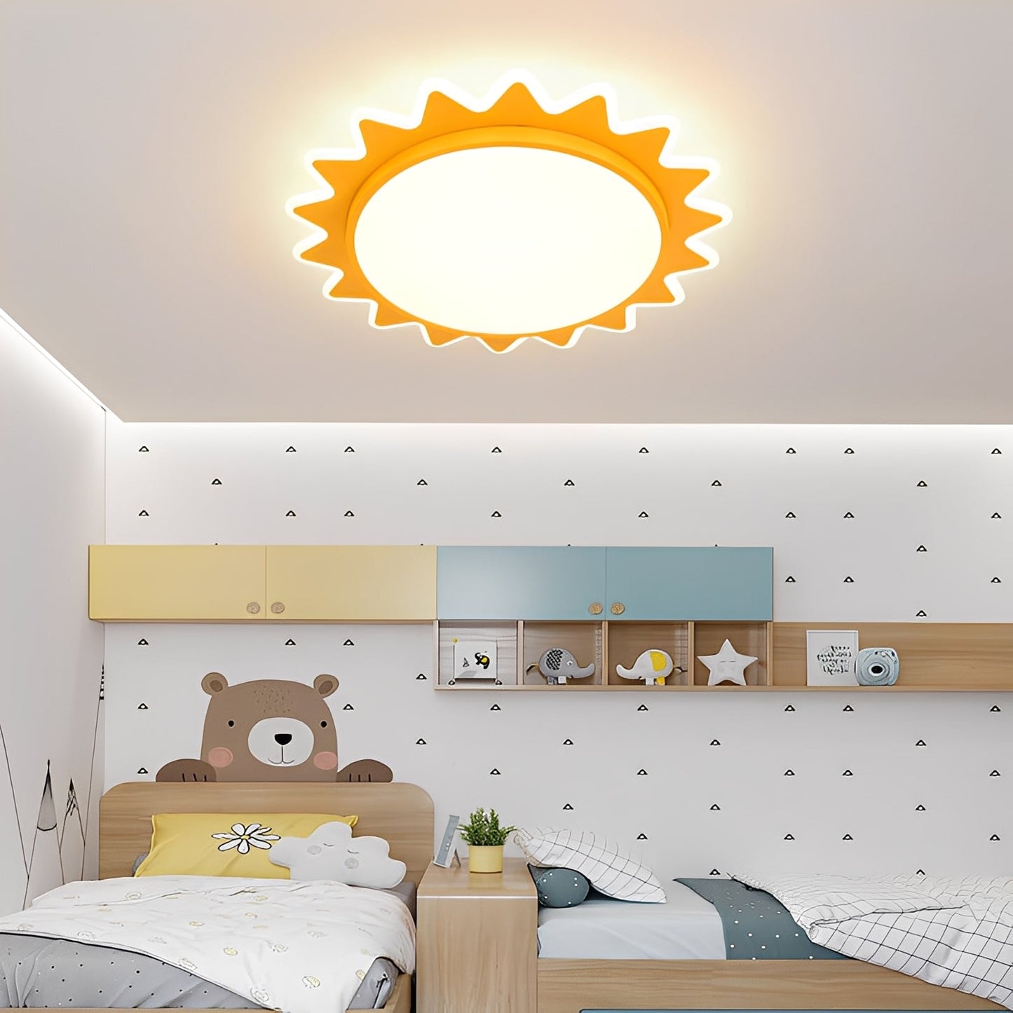 Nilo – Lampe de plafond dessin animé pour chambre d'enfant