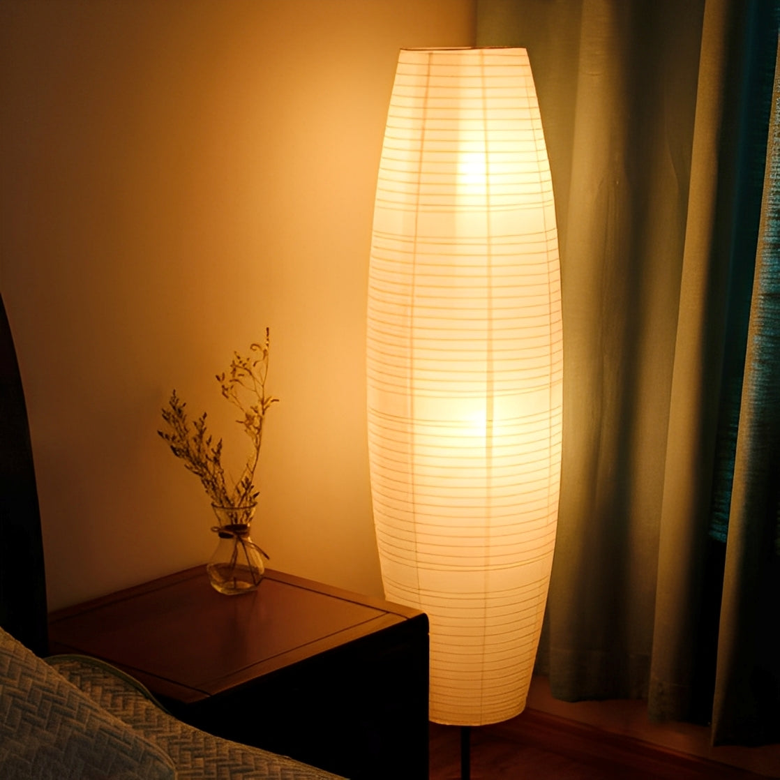 Elina – Lampe de sol en papier de riz nordique