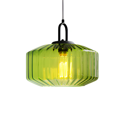 Vireon – Lampe suspendue en verre coloré de haute qualité