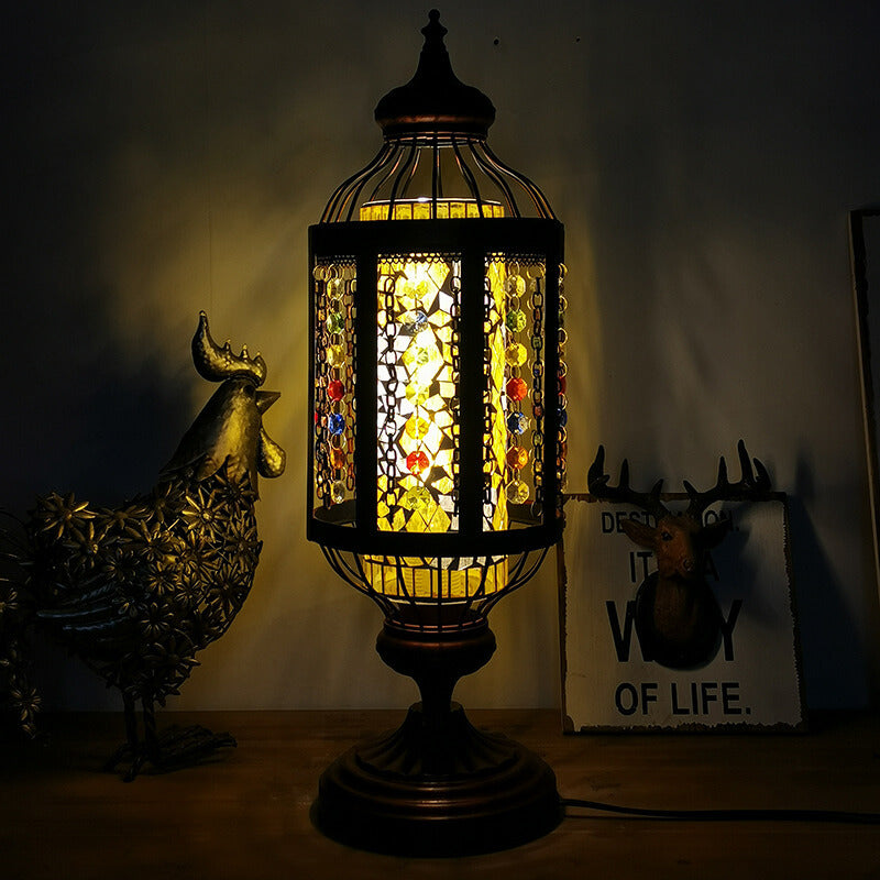 Meryem – Lampe de Table Mosaïque Turque Vintage