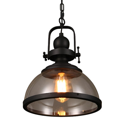 Alden – Lustre en Verre Industriel Rétro