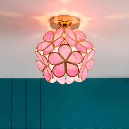 Vergara – Lampe de plafond en cristal simple