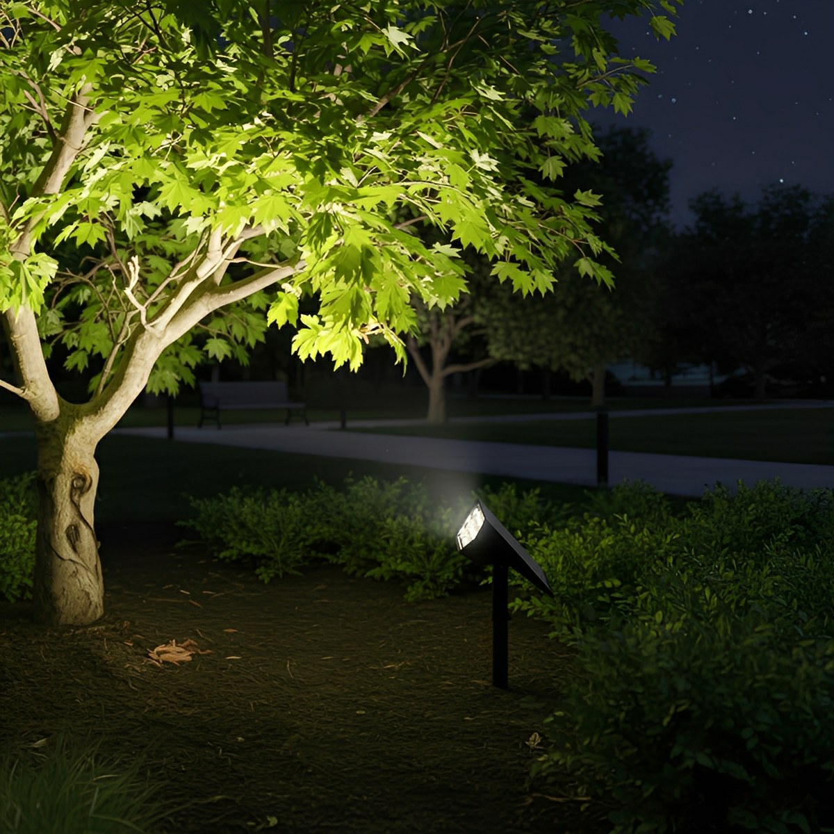Gavina – Lampe Solaire LED Étanche pour Arbre