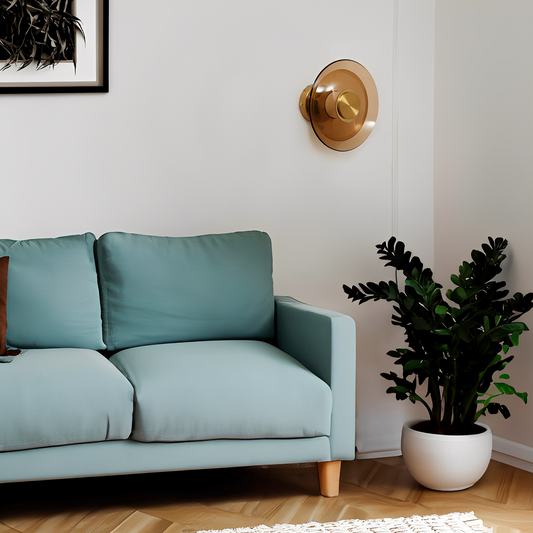 Isabella – Lampe Murale Simple Lanterne en Soie