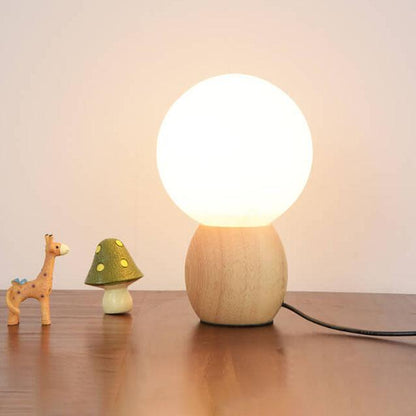 Selina – Créatif Boule de Verre Lampe de Table