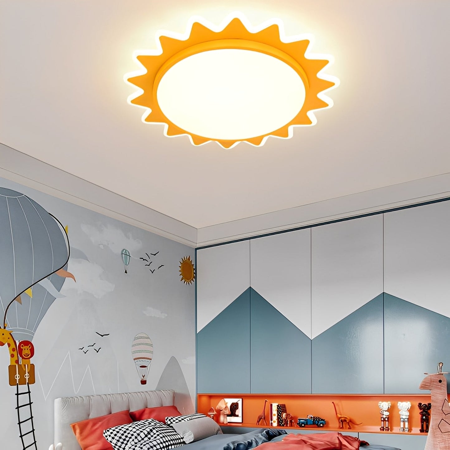 Nilo – Lampe de plafond dessin animé pour chambre d'enfant