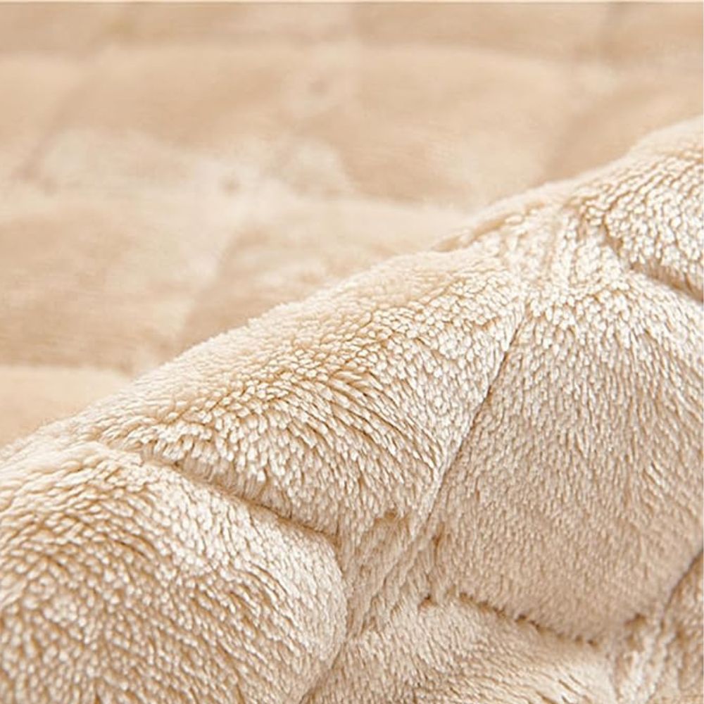Ralf – Housse de canapé en peluche unie