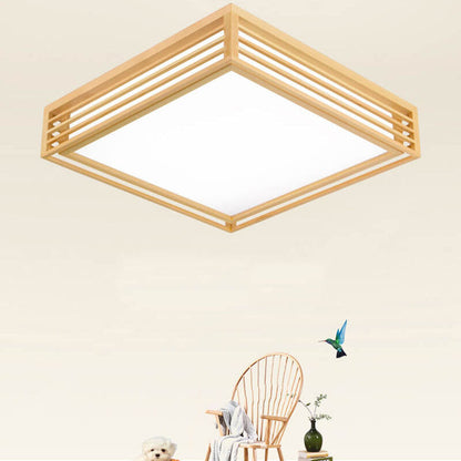 Leona – Plafonnier en bois massif
