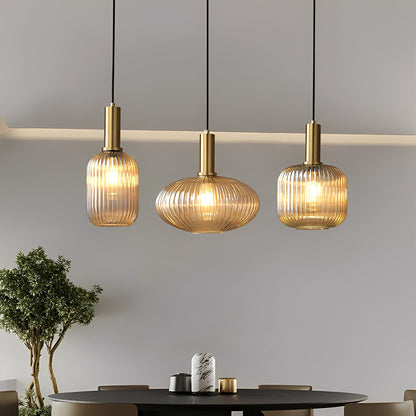 Serava – Suspension rétro en verre