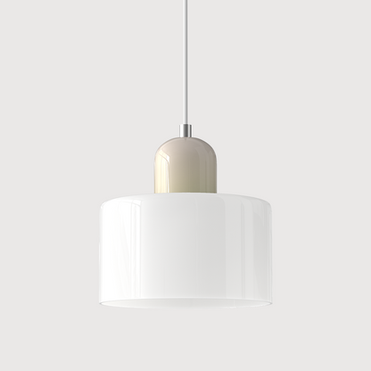 Gelly – Lampe Suspendue en Verre Rond dans le Style Cream Wind