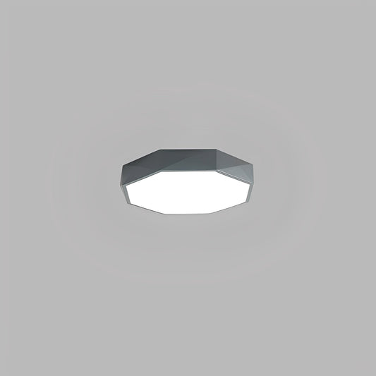 Marcial – Macaron LED Plafonnier en Design Polygonal Coquillage