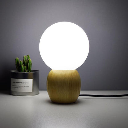 Selina – Créatif Boule de Verre Lampe de Table