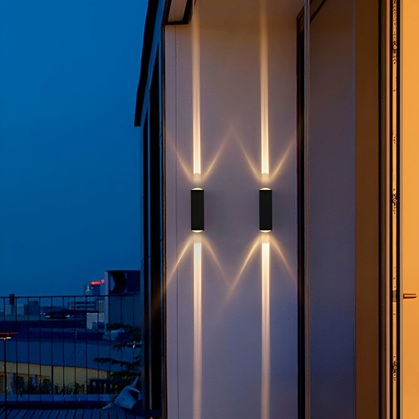Aeris – Lampe murale LED extérieur