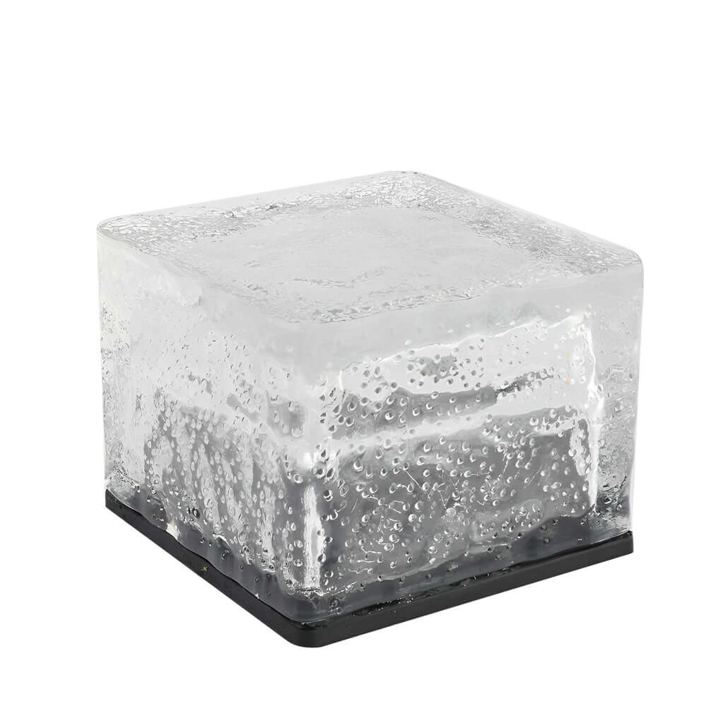 Ayla – Lampe de jardin solaire en brique de glace