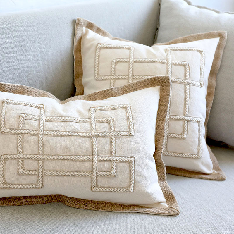 Harlow – Housse de coussin géométrique