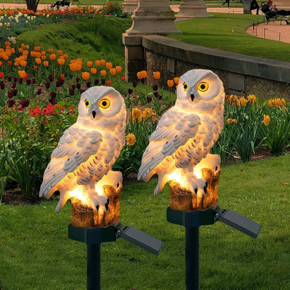 Owlin – Lampe Solaire de Jardin Chouette