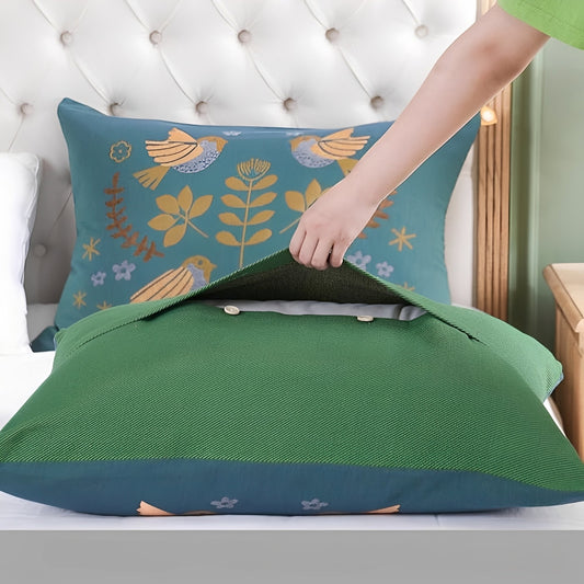 Ingrid – Housses de coussin en gaze de coton