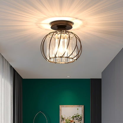 Kaela – Plafonnier Moderne en Verre