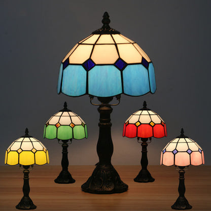 Seraphina – Lampe de table en verre Tiffany vintage