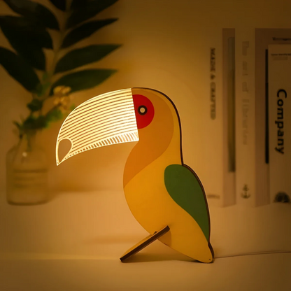 Telyx – Lampe de table en bois LED