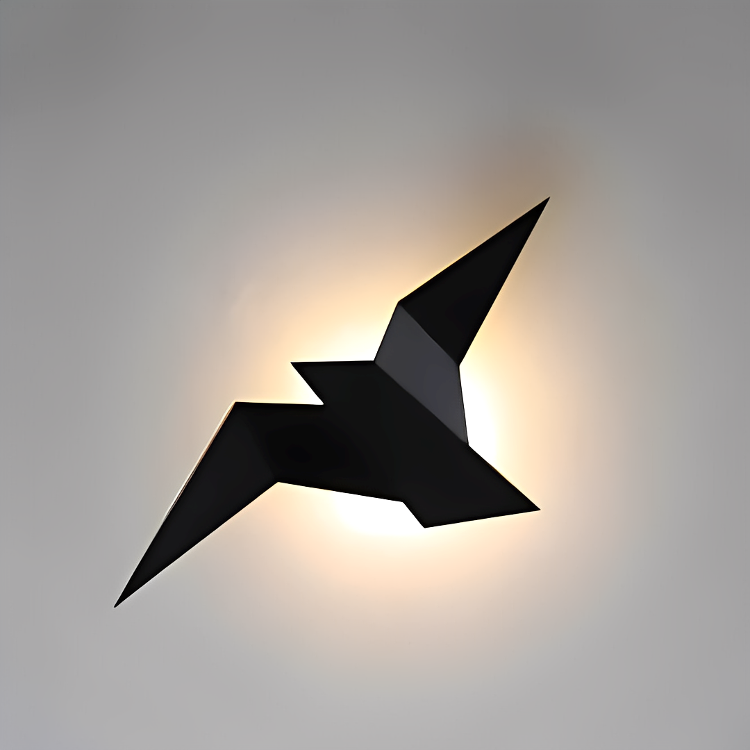 Aves – Applique murale LED décorative en forme d'oiseau