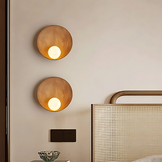 Hikari – Zen Coquille-Applique Murale